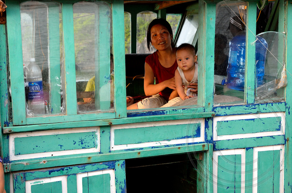 Mother & Child, Ha Long Bay, Vietnam