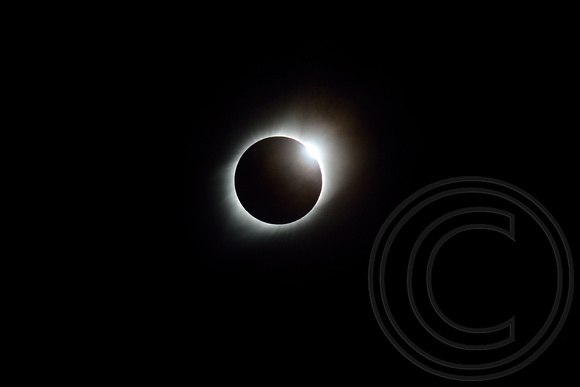2017 Total Eclipse, The Diamond Ring