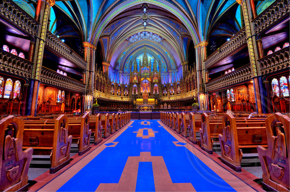 Basilique Notre Dame, Montreal