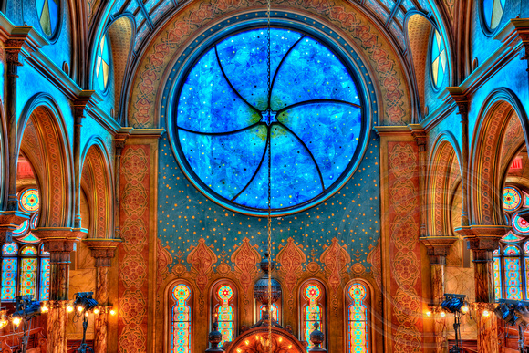 Stained Glass, Museum at Eldridge Street, NYC