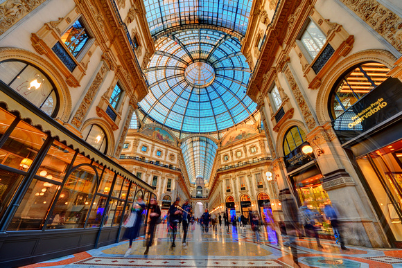 The Galleria Vittorio Emanuele, Milan